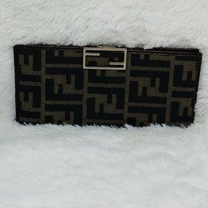 Authentic preowned Fendi wallet